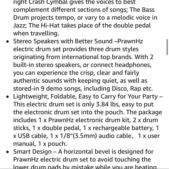 COPY - Electric drum set NEW - Picture 7 of 8